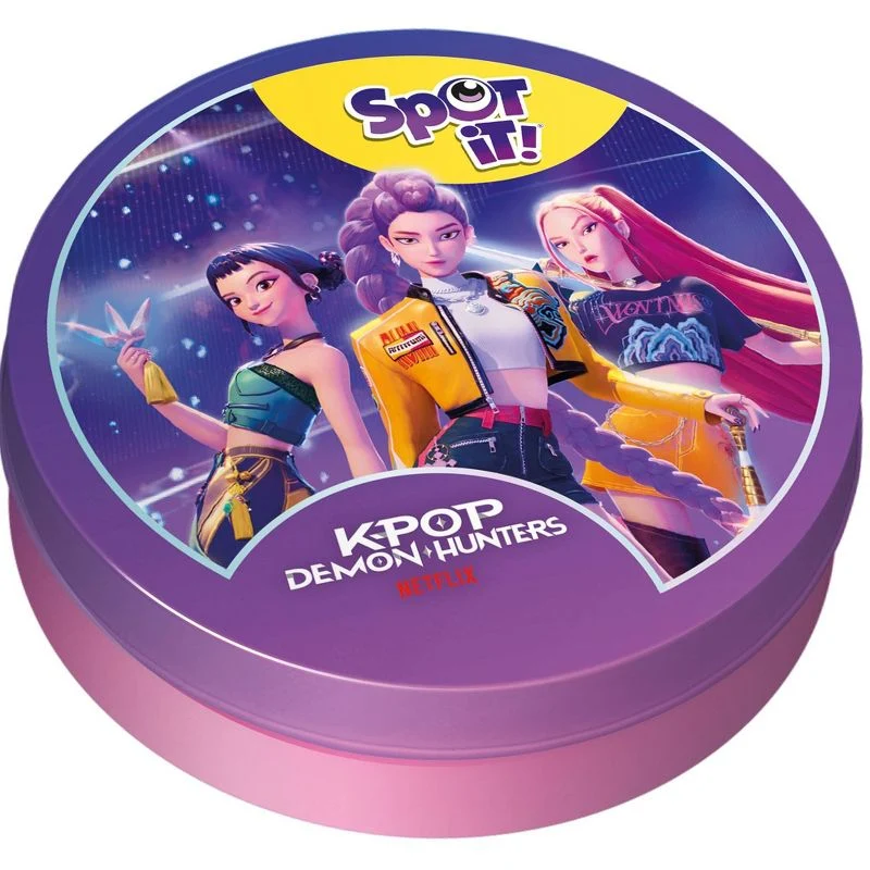 Spot It! K-Pop Demon Hunters Card Game