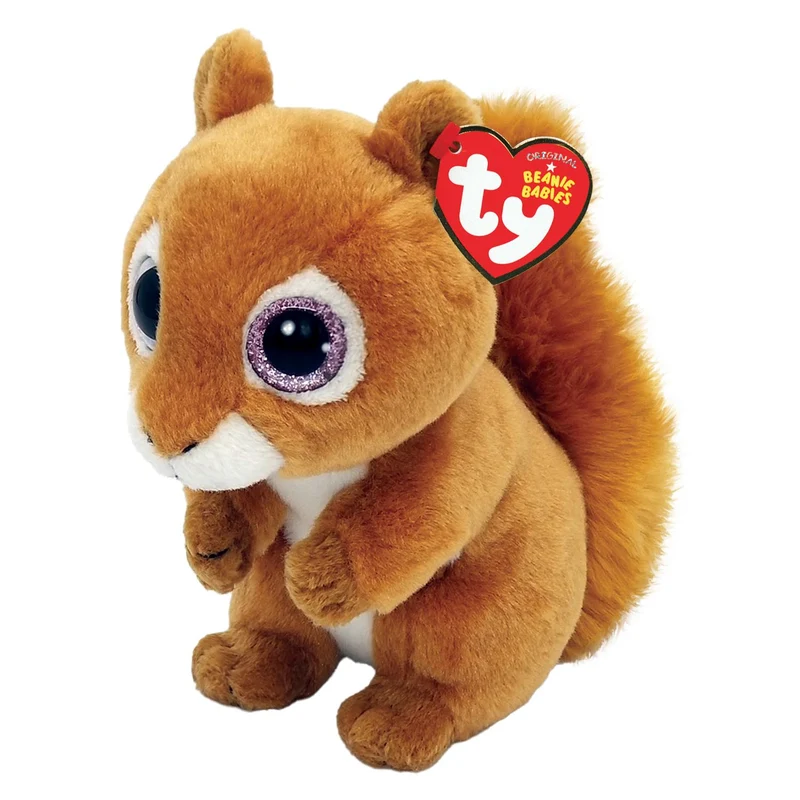TY Beanie Boos Squirrel - Squire - Écureuil (Small/Petit)