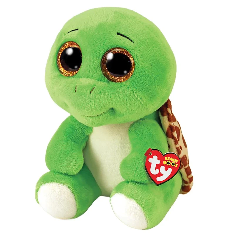 TY Beanie Boos Turtle - Turbo - Tortue (Large/Grand)