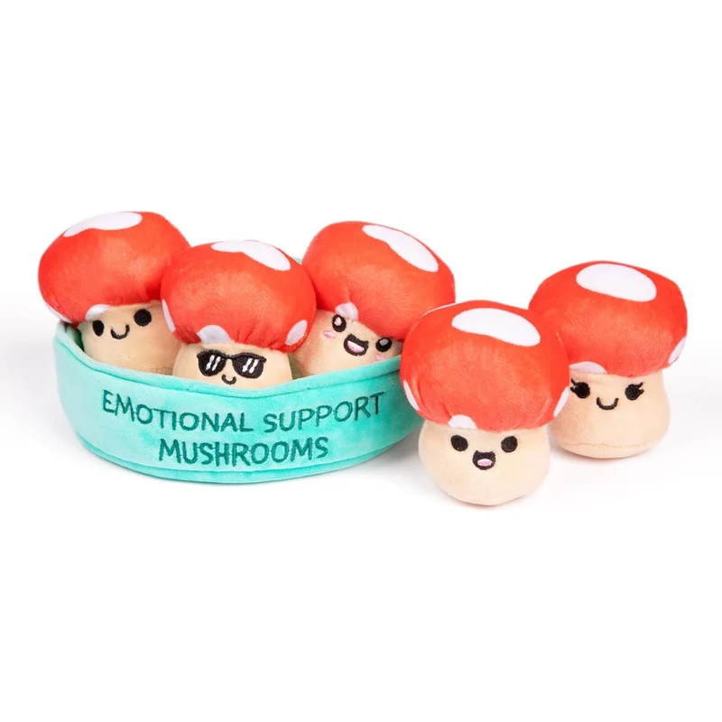 Emotional Support Mushrooms--
