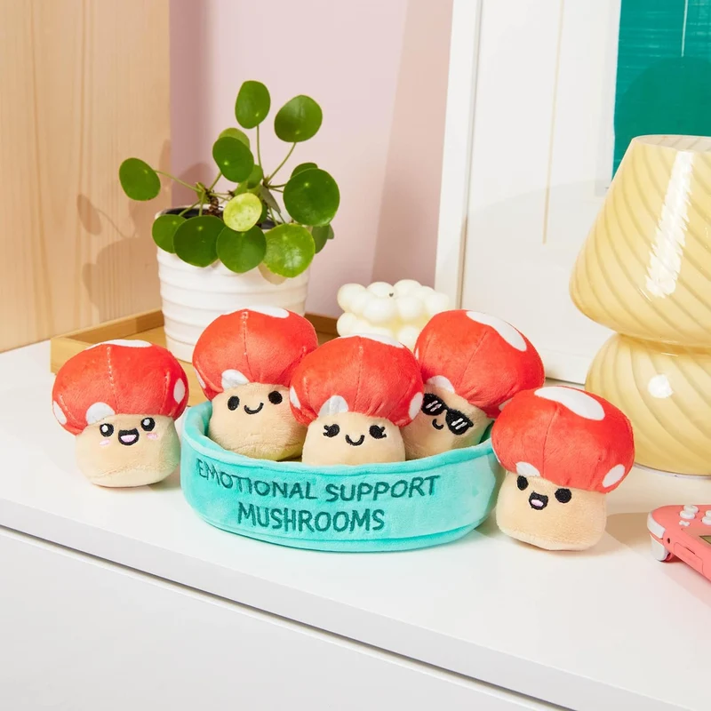 Emotional Support Mushrooms--
