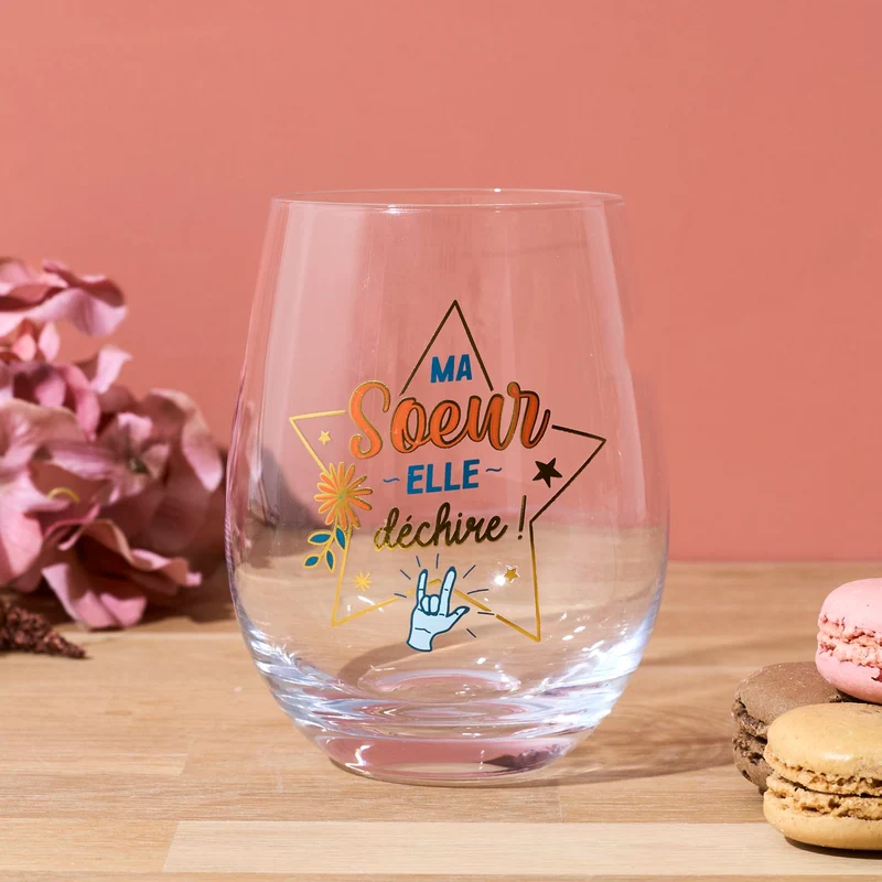 VERRE SŒUR QUI DECHIRE