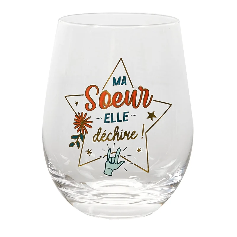 VERRE SŒUR QUI DECHIRE