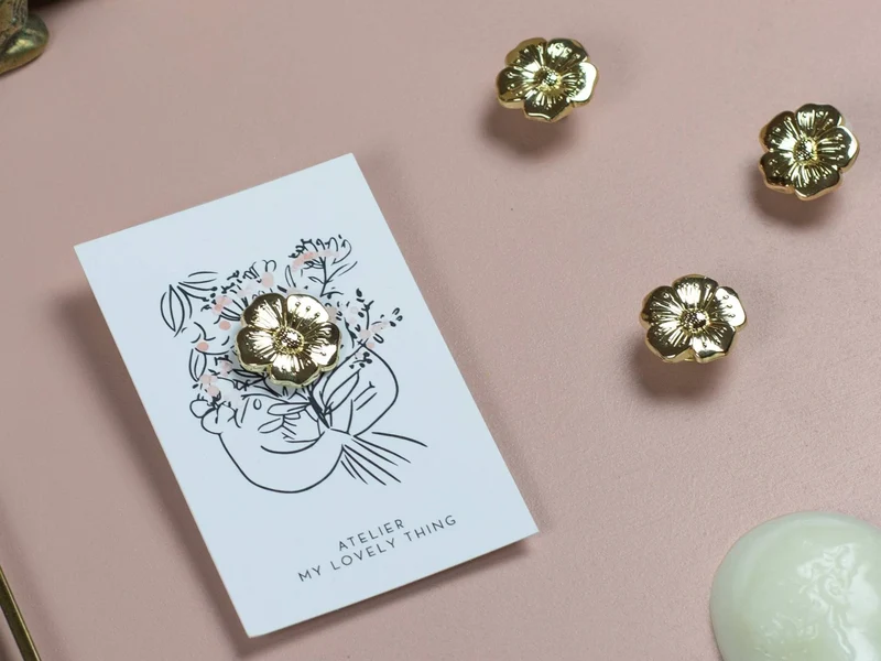 Pin's Bouton d'or - Buttercup - My Lovely Thing