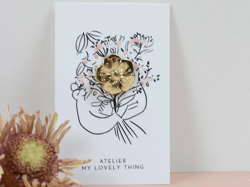 Pin's Bouton d'or - Buttercup - My Lovely Thing