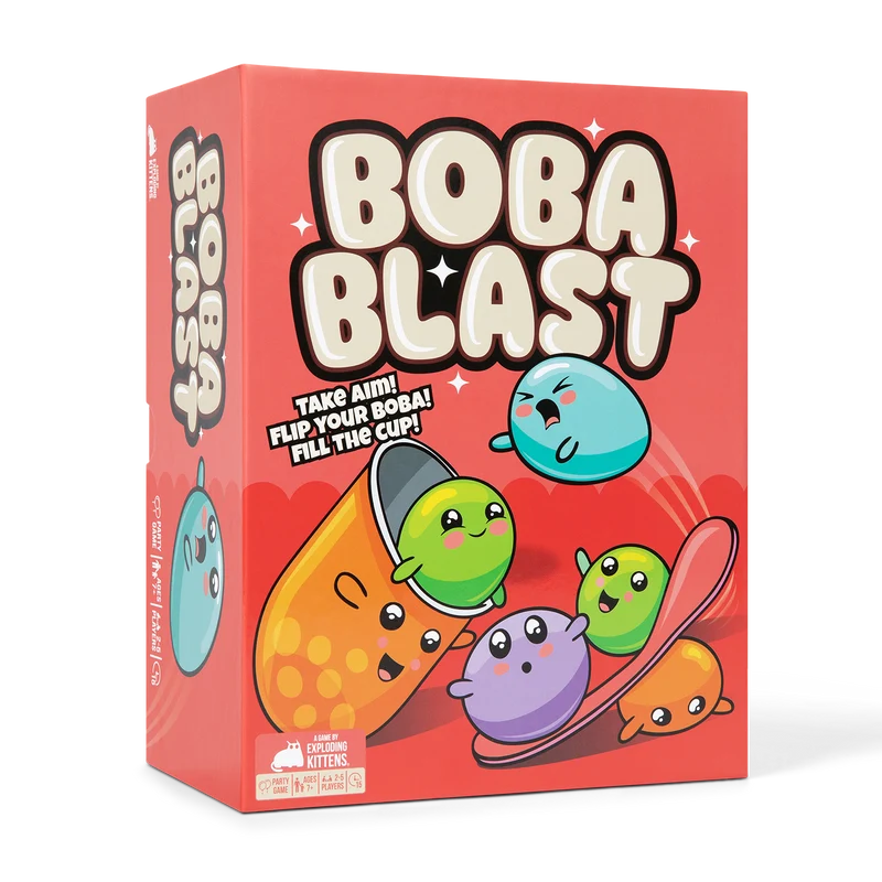 Boba Blast Party Board Game BOBA Blast