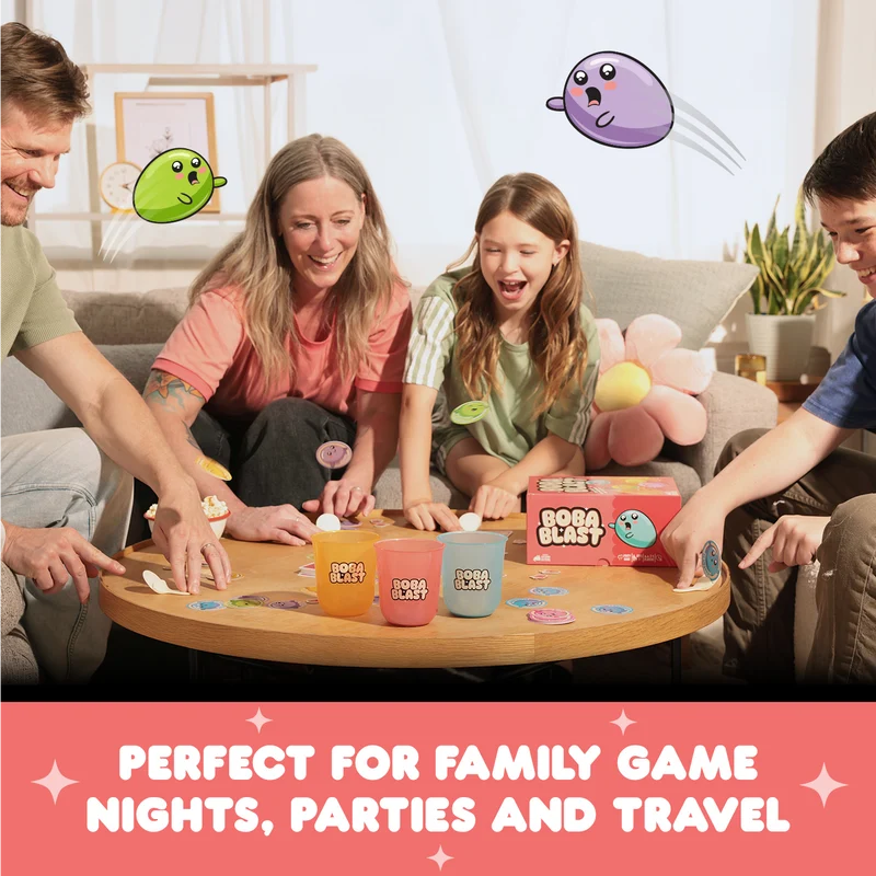 Boba Blast Party Board Game BOBA Blast