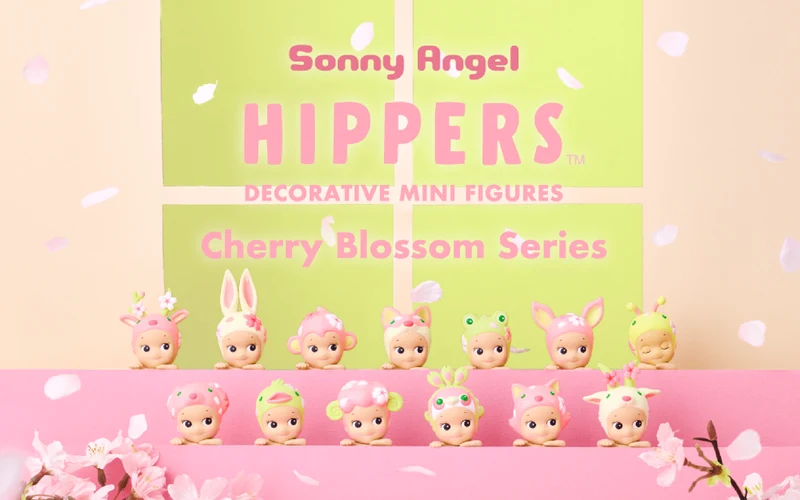 Sonny Angel HIPPERS Cherry Blossom Series Blind Box Mini Figure