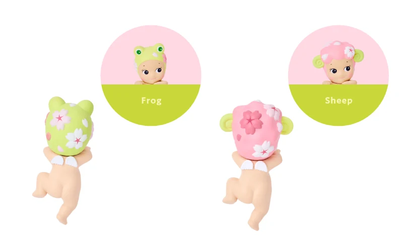Sonny Angel HIPPERS Cherry Blossom Series Blind Box Mini Figure