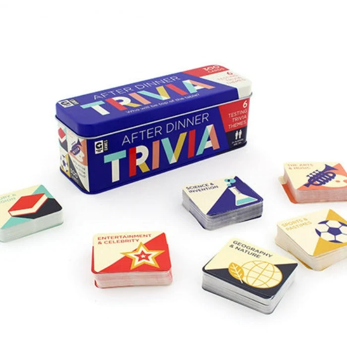After Dinner Trivia Tin