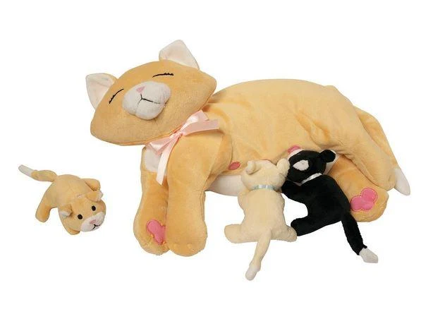 Manhattan Toy Nursing Cat - chatte allaitante