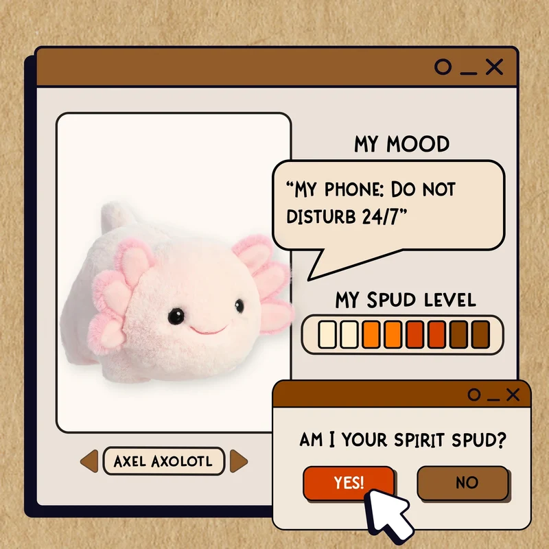 Spudster - Axel Axolotl 10"