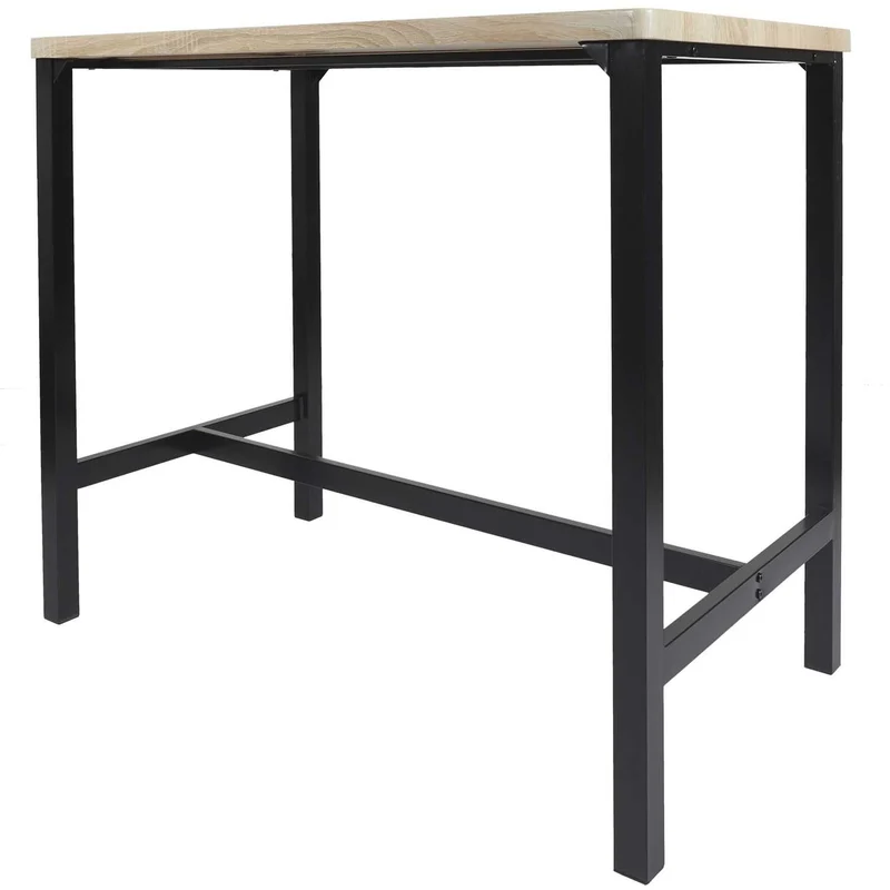 TABLE MANGE DEBOUT ET 4 TABOURETS LOKA