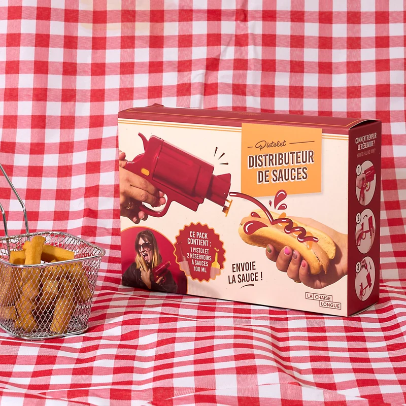PISTOLET A SAUCES SNACKING