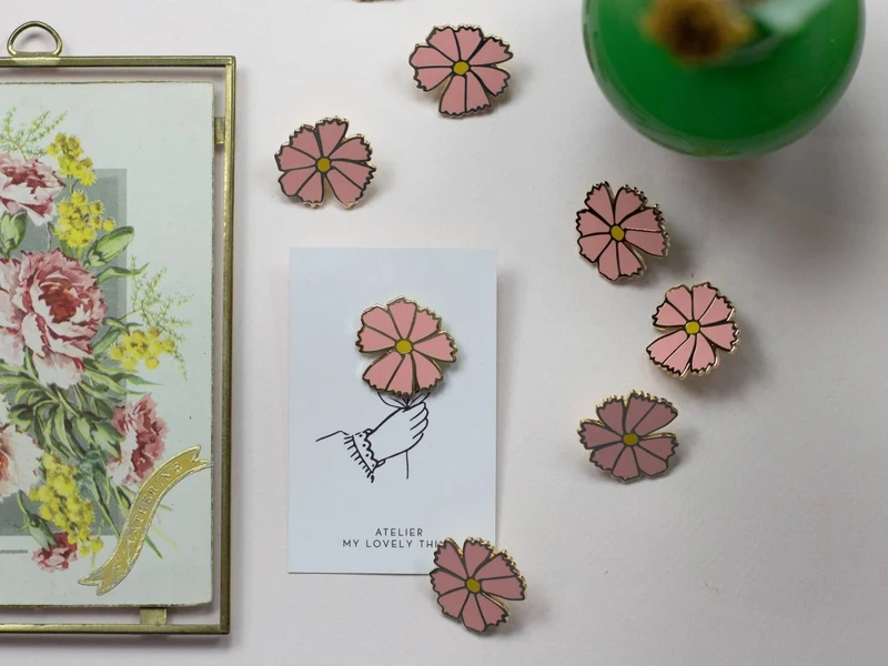 Pin's Fleur de cosmos - My Lovely Thing