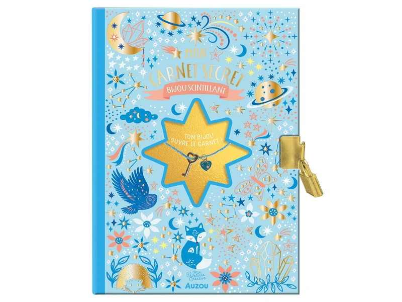 Mon carnet secret bijou scintillant - Auzou