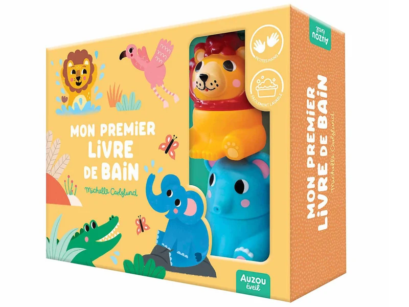 Mon premier livre de bain Savane - Auzou