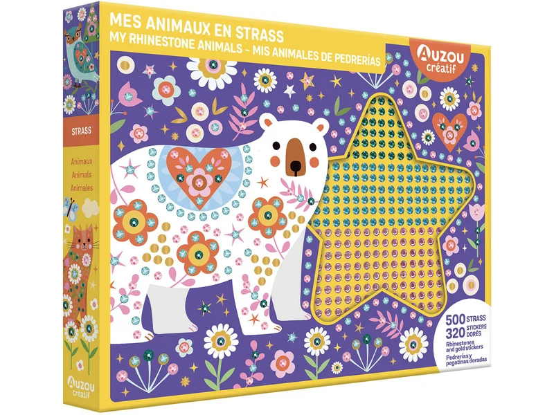 Mes animaux en strass - Auzou