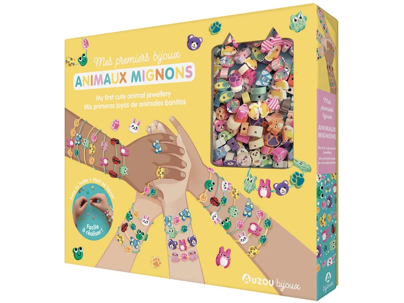 Mes premiers bijoux animaux mignons - Auzou