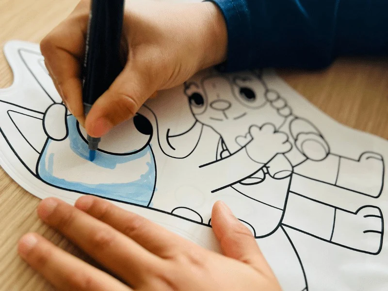Coloriages gonflables - Bluey - Ara Créative