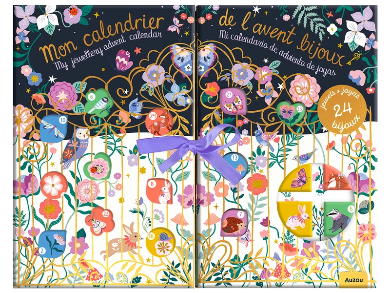 Calendrier de l'Avent Bijoux - Auzou