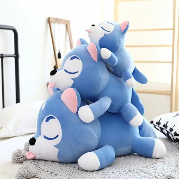 Peluche Loup Kawaii