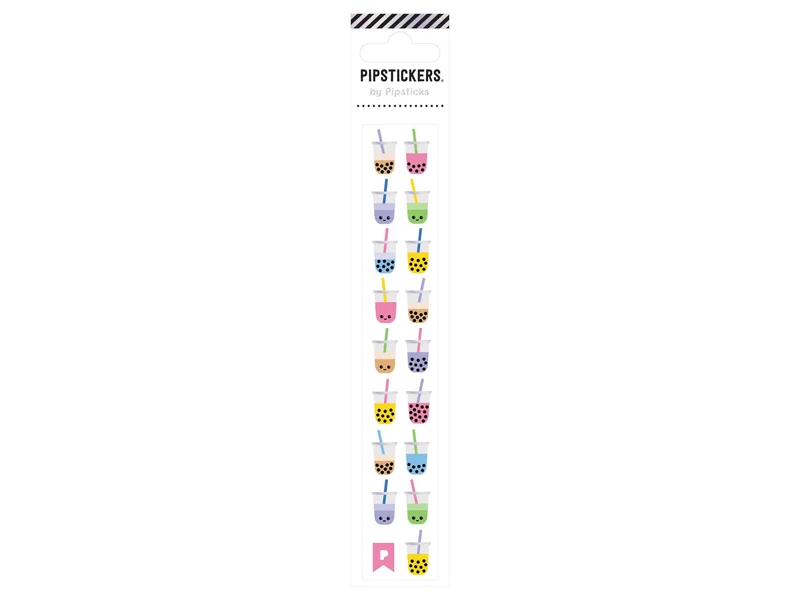 Stickers Bubble tea kawaii (Boba Tea Minis) - Pipsticks