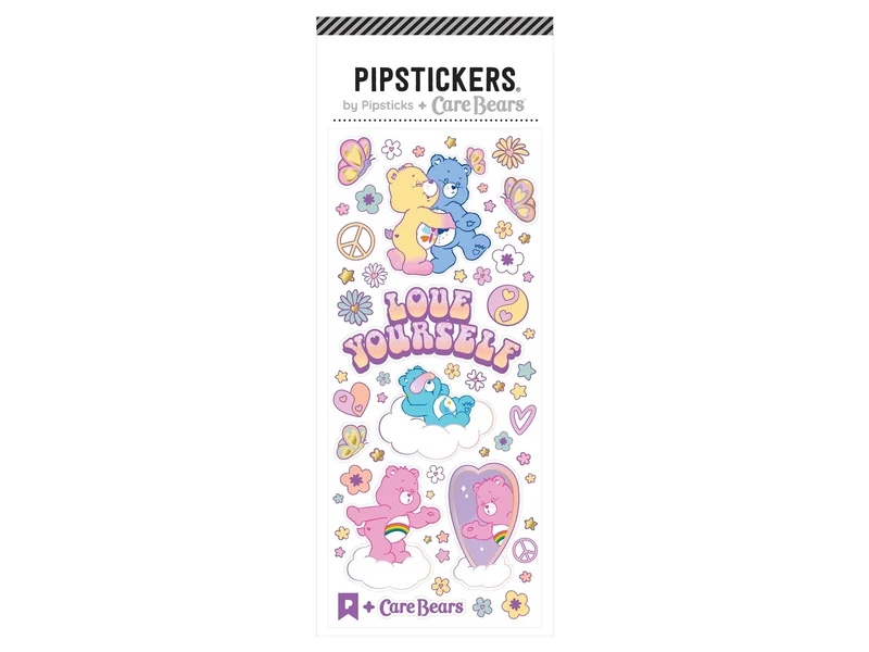 Stickers Bisounours Aime-toi (Care Bears Love Yourself) - Pipsticks