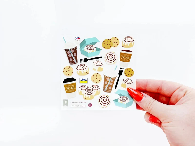 Stickers Gourmandises cannelle (Cinn-Fully Delicious) - Pipsticks