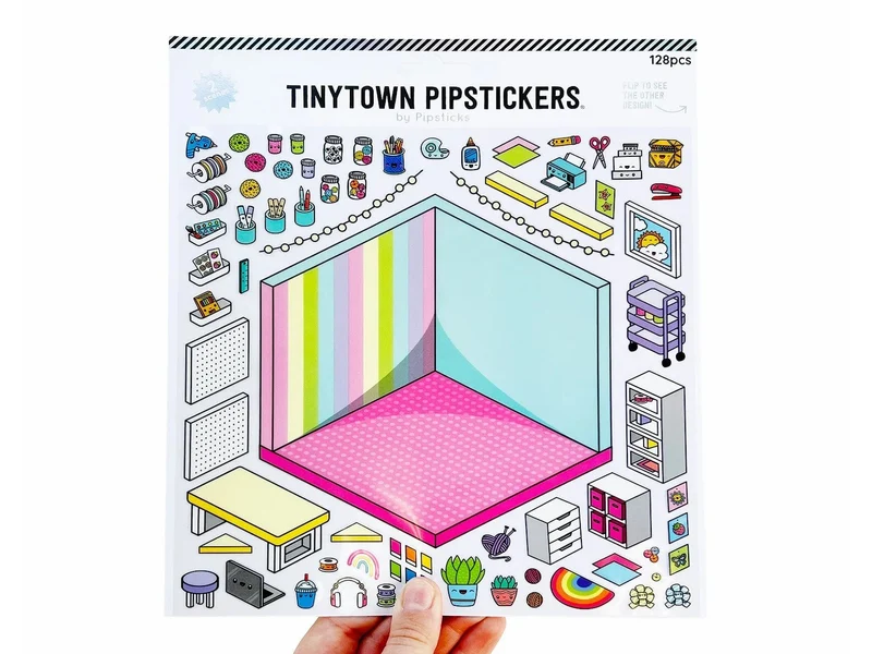 Stickers Tinytown Atelier créatif & bureau de poste (DIY & Dispatch) - Pipsticks