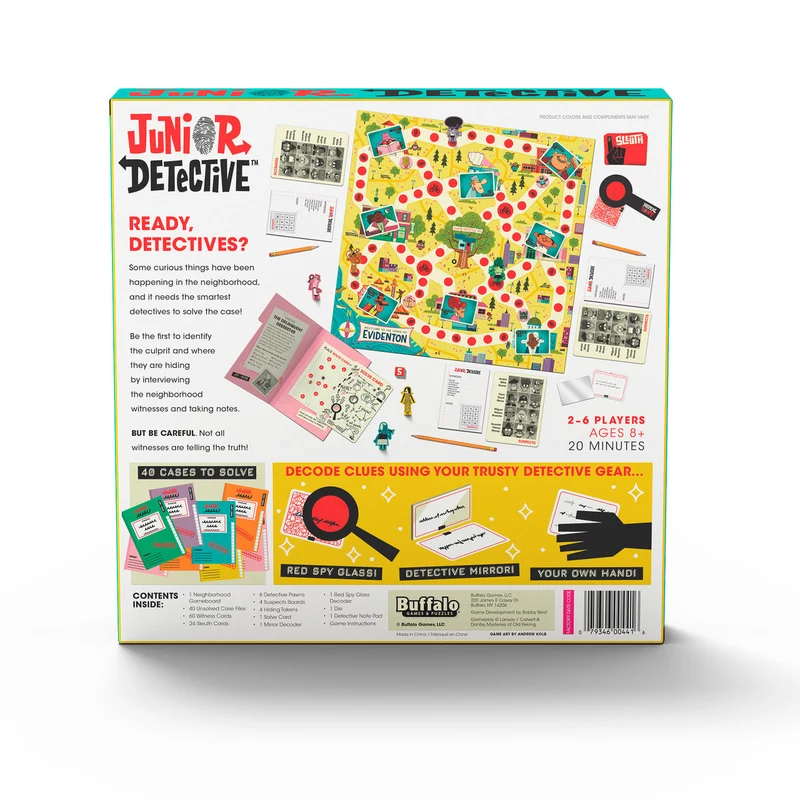 Junior Detective Mystery Board Game