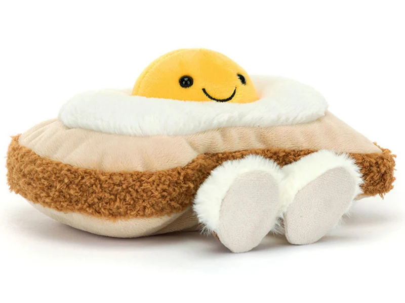 Peluche Amuseables Oeuf sur tartine - Egglantine Egg on Toast - Jellycat