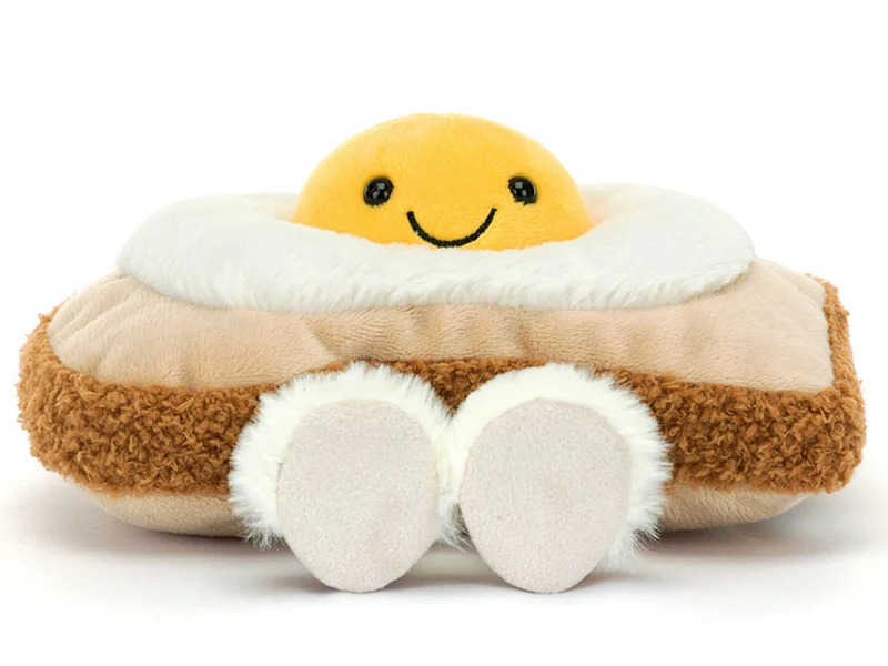 Peluche Amuseables Oeuf sur tartine - Egglantine Egg on Toast - Jellycat