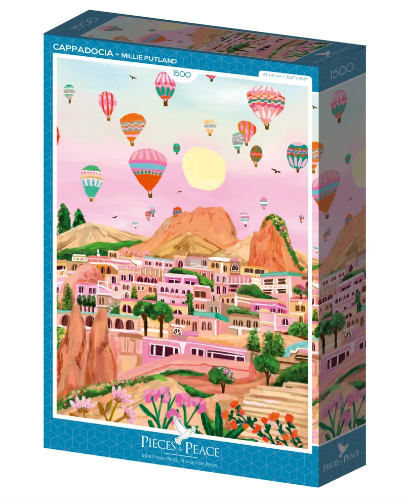 Puzzle Cappadoce 1500 pièces - Pieces & Peace