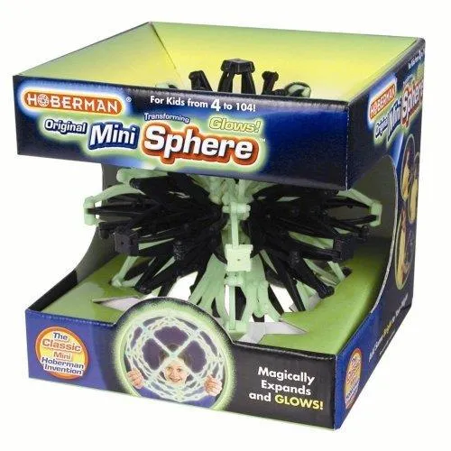 Hoberman Mini Sphere Firefly (Glow in the Dark/Brille dans le noir)