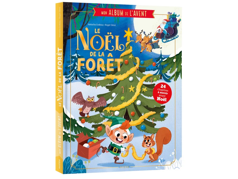 Mon album de l'Avent - Le Noël de la Forêt - Auzou