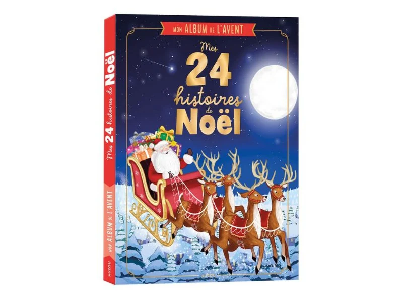 Roman de l'avent - Mes 24 histoires de Noël - Auzou