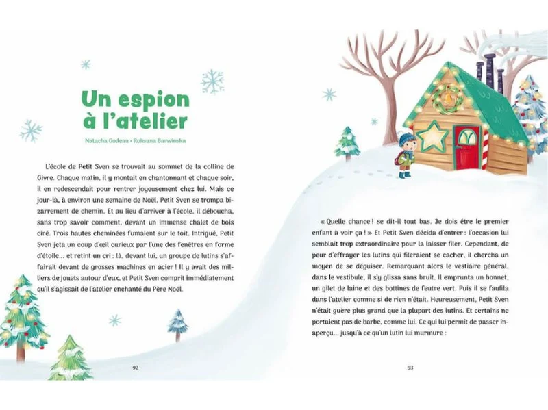 Roman de l'avent - Mes 24 histoires de Noël - Auzou