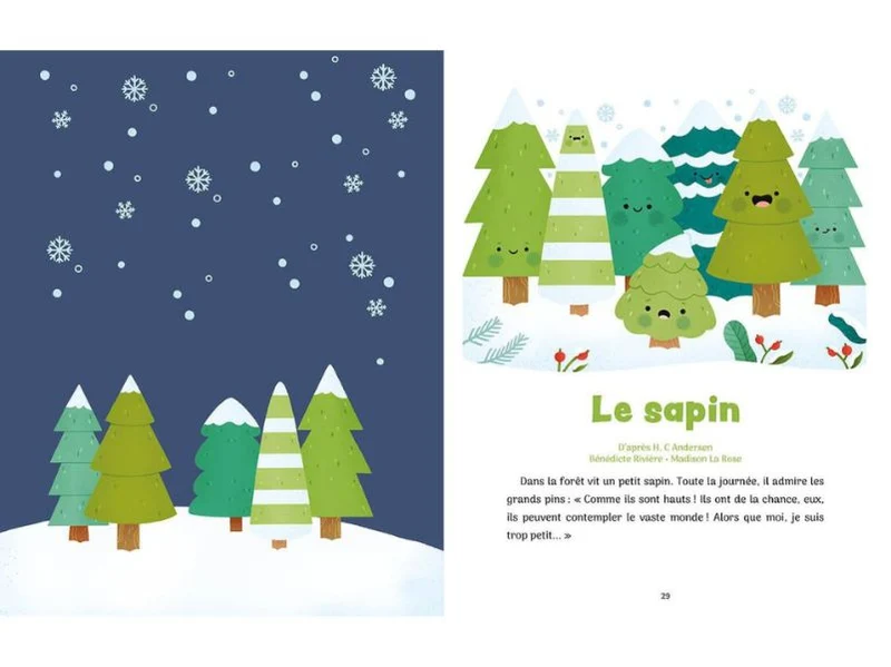 Roman de l'avent - Mes 24 histoires de Noël - Auzou