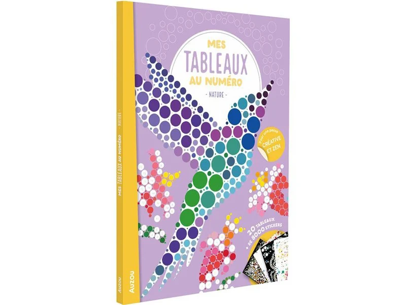 Mes tableaux au numéro - Nature - Auzou