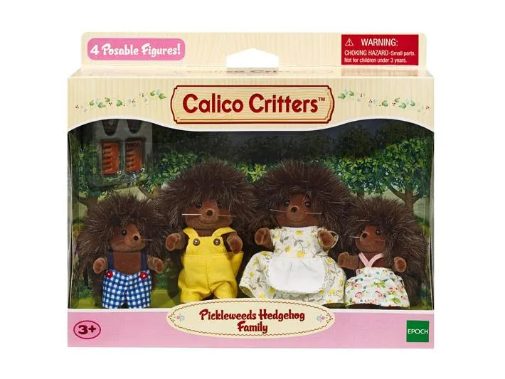 Calico Critters Pickleweeds Hedgehog Familly - Famille hérisson