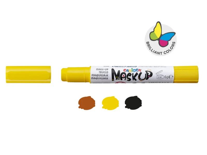 3 sticks de peinture sur visage - Maskup Animaux - Carioca