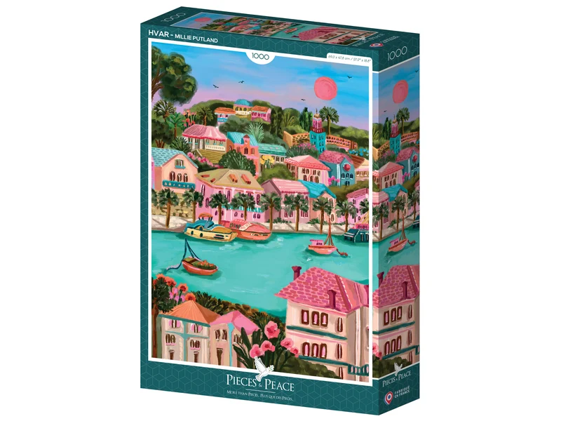 Puzzle Hvar 1000 pièces – Pieces & Peace
