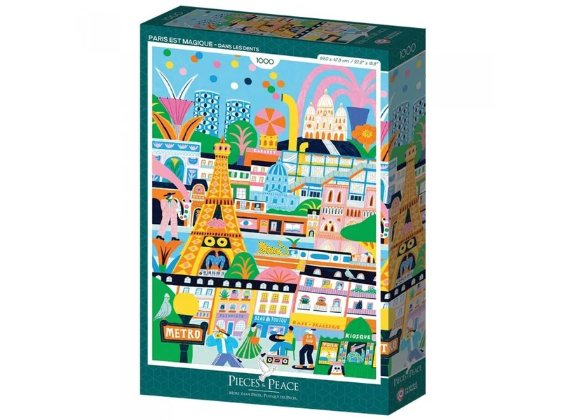 Puzzle Paris est Magique 1000 pièces – Pieces & Peace