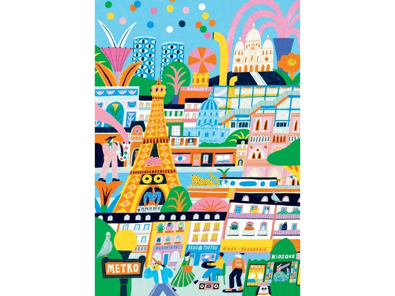 Puzzle Paris est Magique 1000 pièces – Pieces & Peace