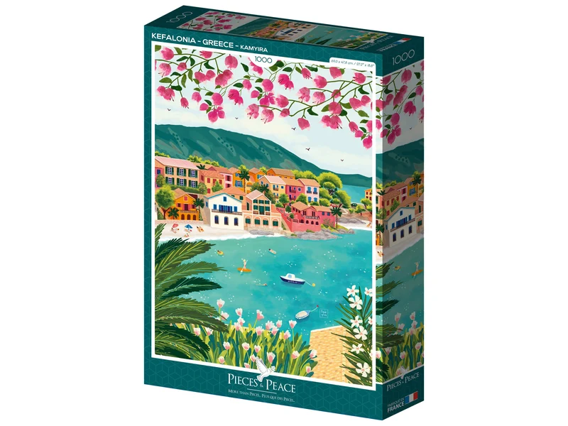 Puzzle Céphalonie Grèce 1000 pièces – Pieces & Peace