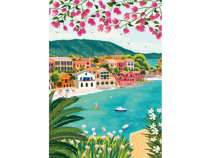 Puzzle Céphalonie Grèce 1000 pièces – Pieces & Peace