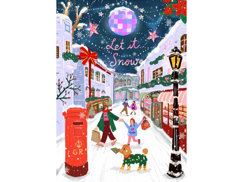Puzzle Let It Snow Londres 500 pièces – Pieces & Peace