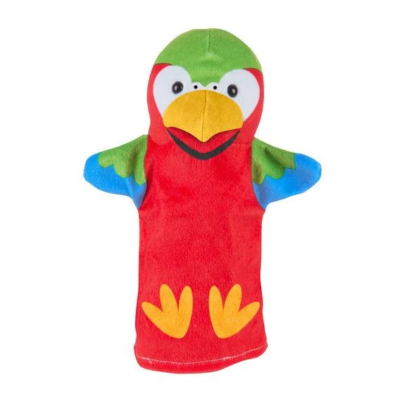 Melissa & Doug Puppets Safari Animals (Set of 6) / Marionnettes Animaux du Safari (Lot de 6)