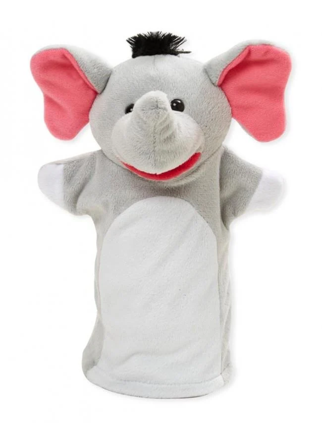 Melissa & Doug Puppets Safari Animals (Set of 6) / Marionnettes Animaux du Safari (Lot de 6)